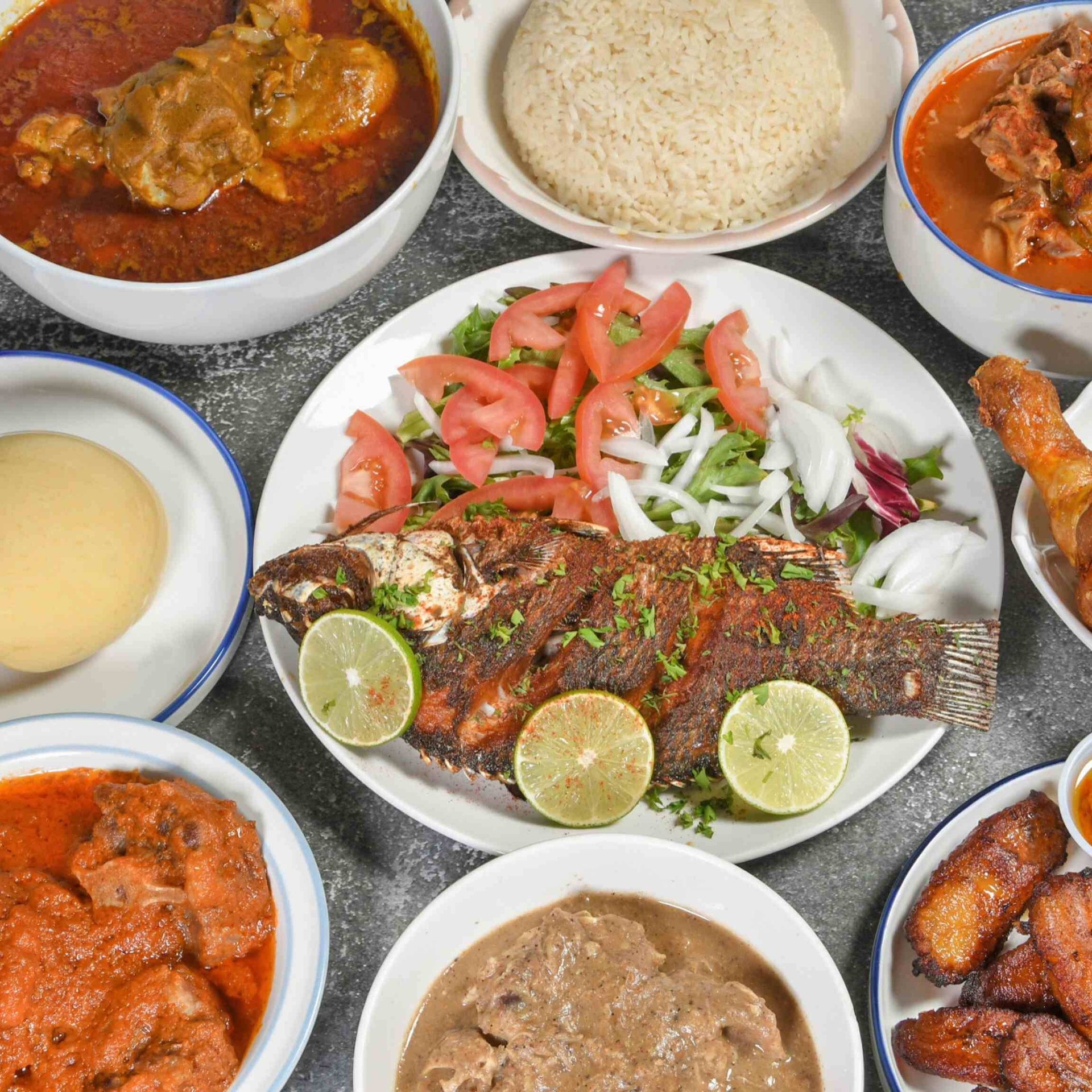 Enjoy Top African and Mediterranean Meals